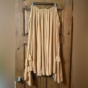 Free People Golden Tan Dress/Skirt